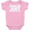 rock and roll funny Baby Onesie