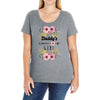 Daddy's Girl Ladies Curvy T-Shirt