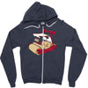 prehistorically pimped Zipper Hoodie
