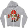 march of the monsters day 31 Zipper Hoodie