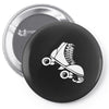 roller skate funny Pin-back button