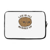 life is all mashed up Laptop sleeve