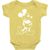 mouse screen print Baby Onesie