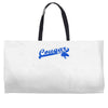cougar bait Weekender Totes