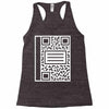 qr composition Racerback Tank