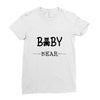 baby bear Ladies Fitted T-Shirt