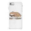 Sloth Says Not Today iPhone 7 Case