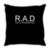 really awesome dad Throw Pillow