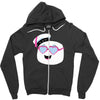 marshmallow love Zipper Hoodie