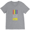Lightsaber Rainbow V-Neck Tee