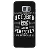 legends were born in october genuıne 1996 qualıty one kind of aged l Samsung Galaxy S7