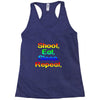 shoot eat sleep repeat gun Racerback Tank