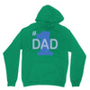 1 dad (2) Unisex Hoodie