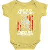 Sorry If My Patriotism Offends You Baby Onesie
