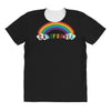 California Rainbow All Over Women's T-shirt