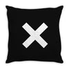 cross logo Throw Pillow