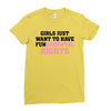 girls just want to have fundamental rights Ladies Fitted T-Shirt