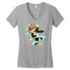 nagisa Women's V-Neck T-Shirt