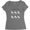 unihorn 101 Women's Triblend Scoop T-shirt