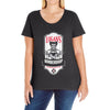 logan's barbershop Ladies Curvy T-Shirt