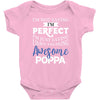 awesome poppa Baby Bodysuit