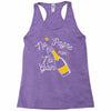 no 'pagne no gain Racerback Tank