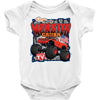 Off Road Monstre Truck Baby Onesie