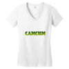 cancun dorado Women's V-Neck T-Shirt
