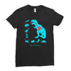 t rex diet Ladies Fitted T-Shirt