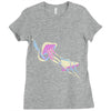 pb and jellyfish Ladies Fitted T-Shirt
