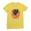 boxers and donuts Ladies Fitted T-Shirt