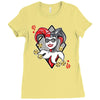 quinn of diamonds Ladies Fitted T-Shirt