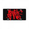 i am sloth back License Plate