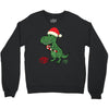 christmas dinosaur Crewneck Sweatshirt