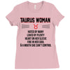 Taurus Woman Ladies Fitted T-Shirt