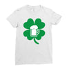 drink and irish Ladies Fitted T-Shirt