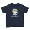 unicorns are born in february cute unicorn Youth Tee