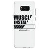 muscles installing Samsung Galaxy S8