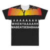 lion chant t   funny  lions joke king savannah africa retro big cat All Over Men's T-shirt