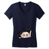 Peek a Boo Women's V-Neck T-Shirt
