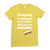 you know what i mean Ladies Fitted T-Shirt