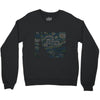 ascii night Crewneck Sweatshirt