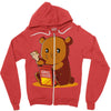 unbearable guilt Zipper Hoodie