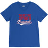 there's no crying in baseball V-Neck Tee