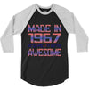 made in 1967 50 years of being awesome 3/4 Sleeve Shirt