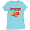 Super Ted Ladies Fitted T-Shirt