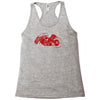 akira inspired bike motorbike Racerback Tank
