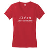 i 8 sum pi  ate some pie funny food nerd maths physics joke Women's V-Neck T-Shirt