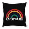 Ganster ish Throw Pillow