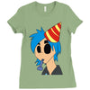 the birthday boy Ladies Fitted T-Shirt